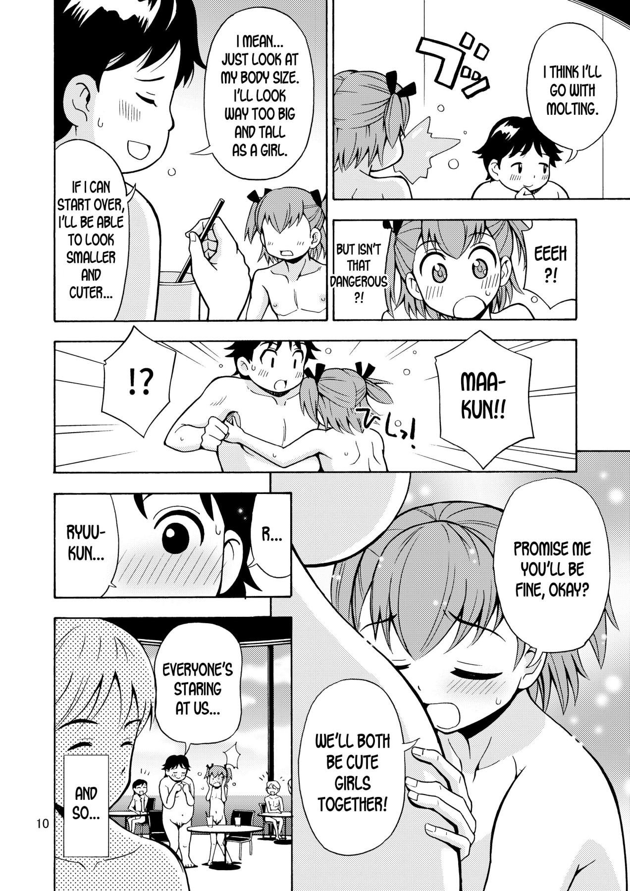 Hentai Manga Comic-We're Gonna Be Girls!-Read-11